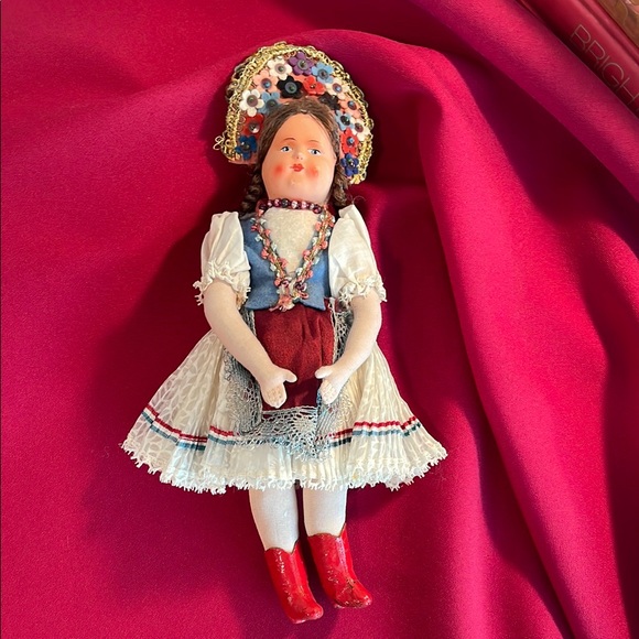 Antique Traditional Hungarian Doll